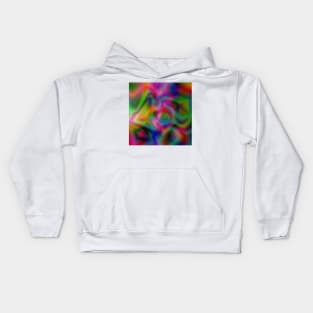 colorful multicolored texture art Kids Hoodie